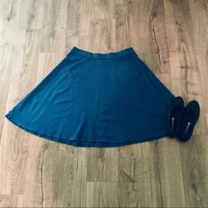 Blue Circle Skirt (Size 18/20)